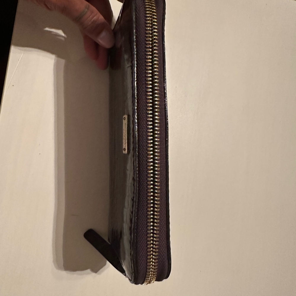 Purple Croc-Embossed Wallet - Picture 2 of 5